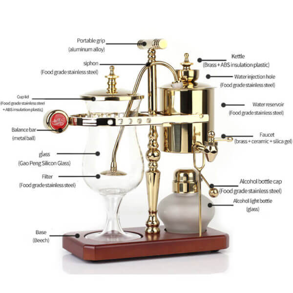 Classic Syphon coffee maker CFC003 - Image 4