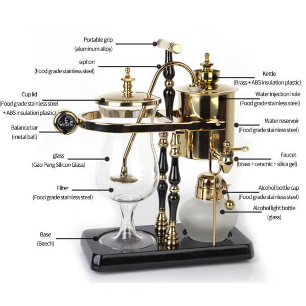 Classic Syphon coffee maker CFC005 - Image 4