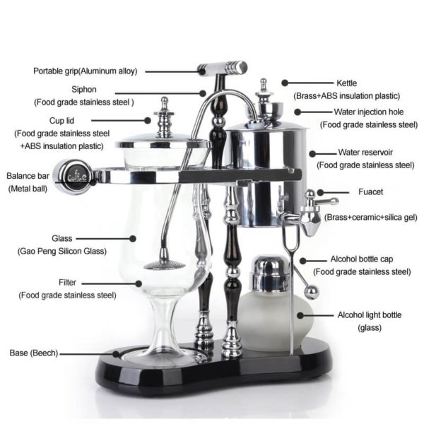 Classic syphon coffee maker CFC006 - Image 3