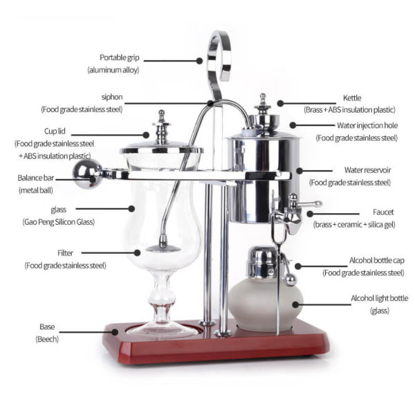 Elegance syphon coffee maker CPE002 - Image 4