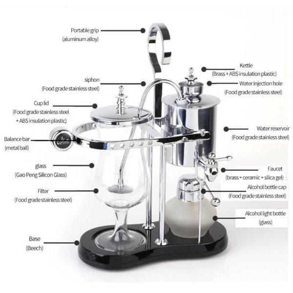 Fashion syphon coffee maker CPF002 - Image 4