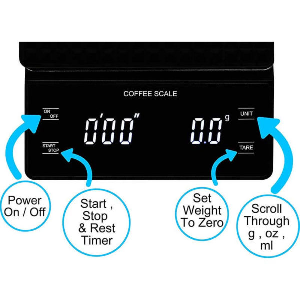Espresso Scale With Timer CS-15 - Image 3