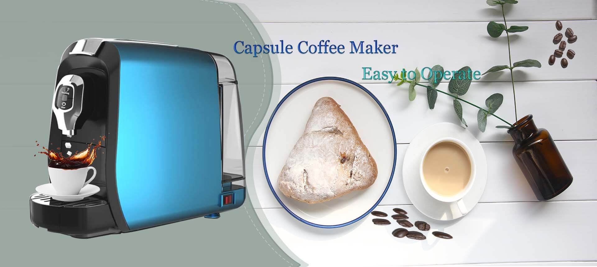 Capsule coffee maker